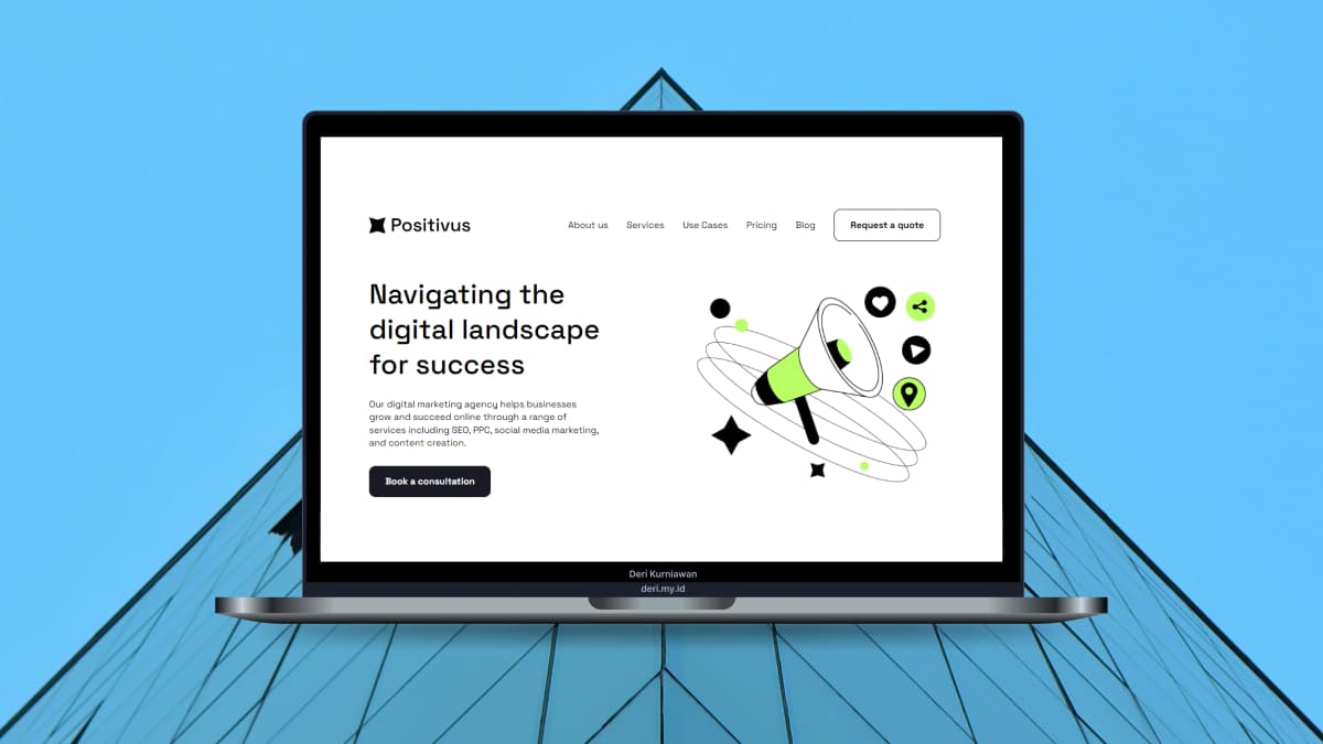 Positivus Landing Page