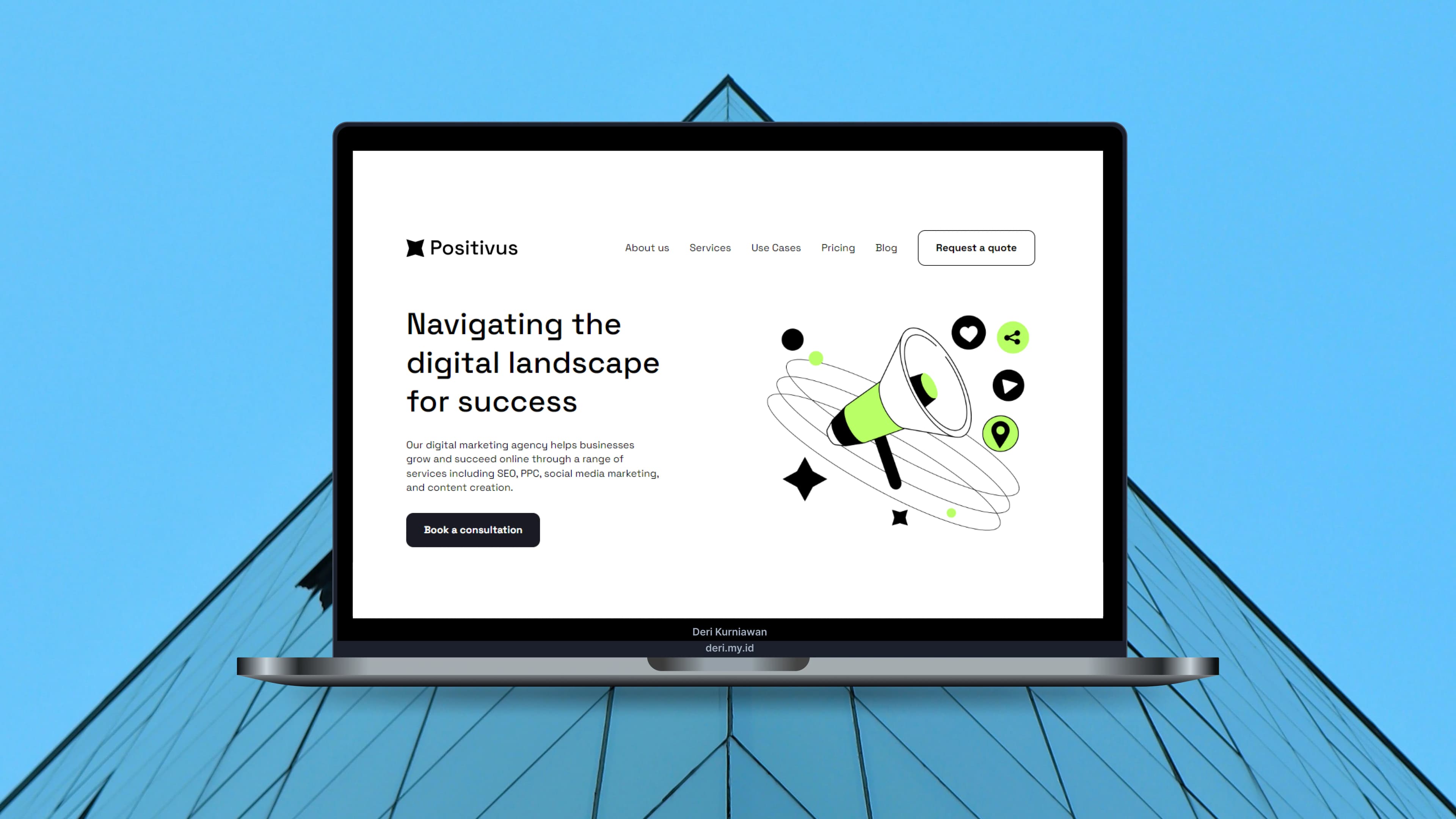 Thumbnail of Positivus Landing Page