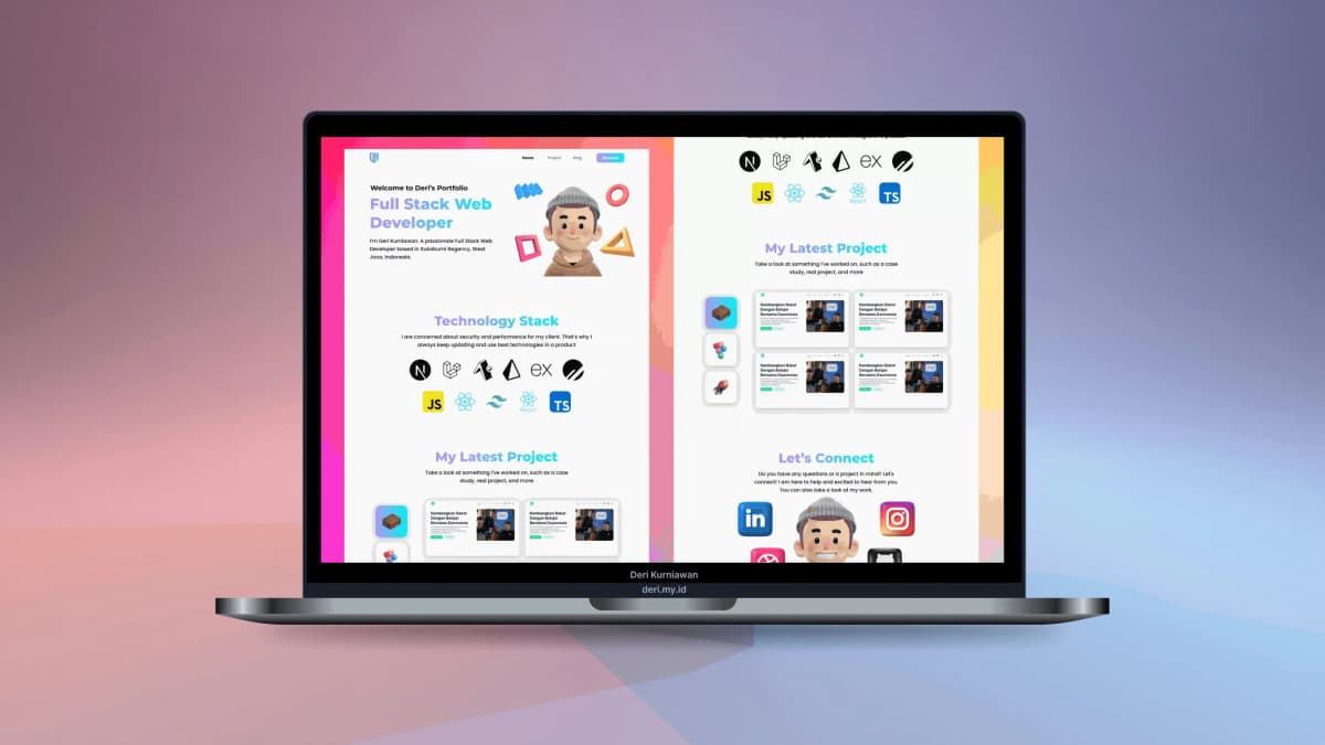 3D Theme Portfolio