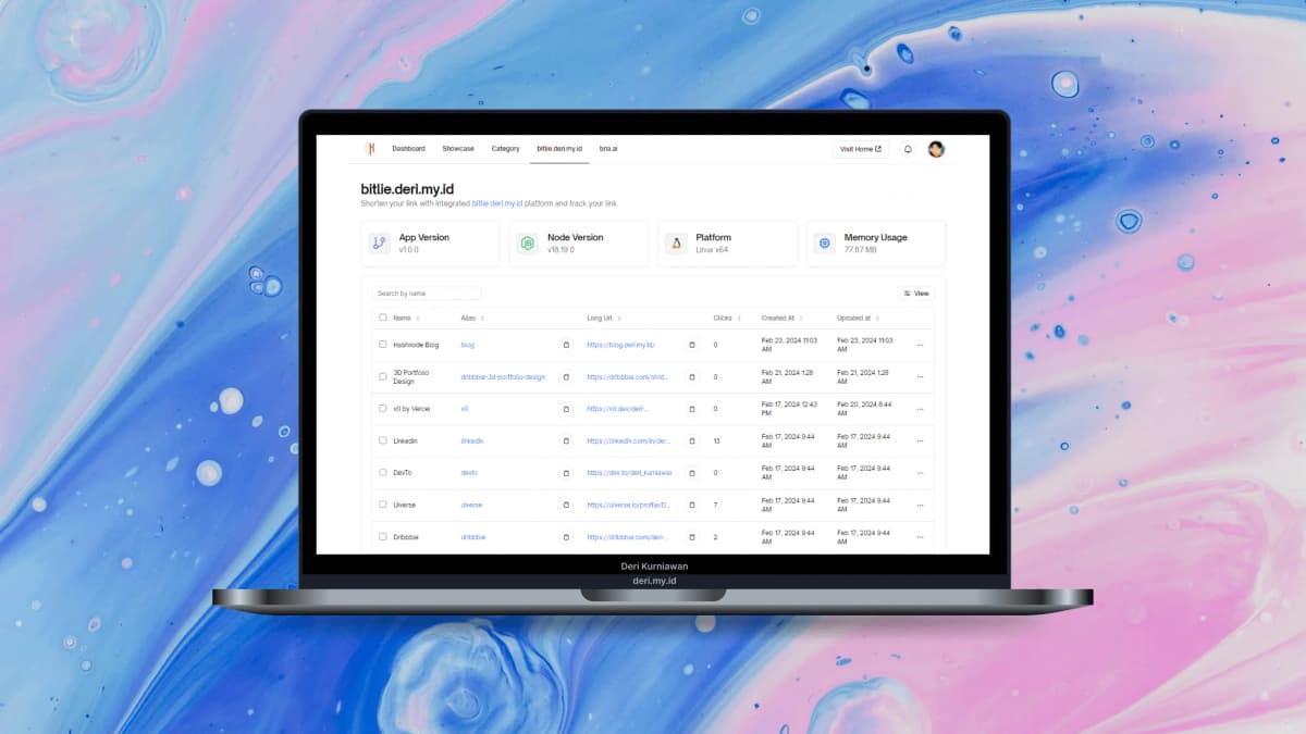 Bitlie Link Shortener